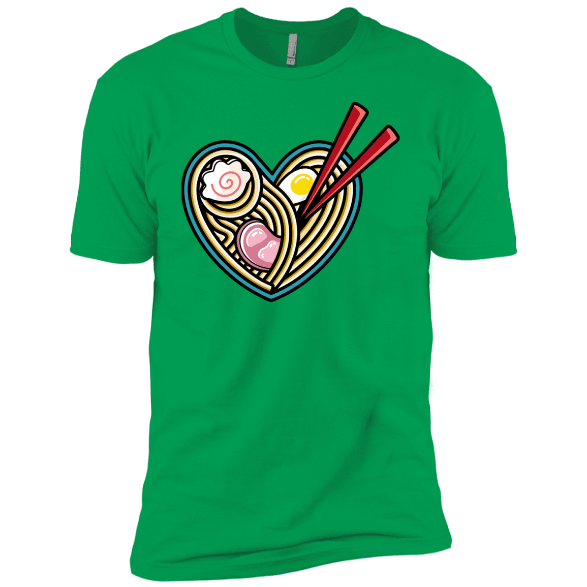 T-Shirts Kelly Green / YXS Love Ramen Boys Premium T-Shirt