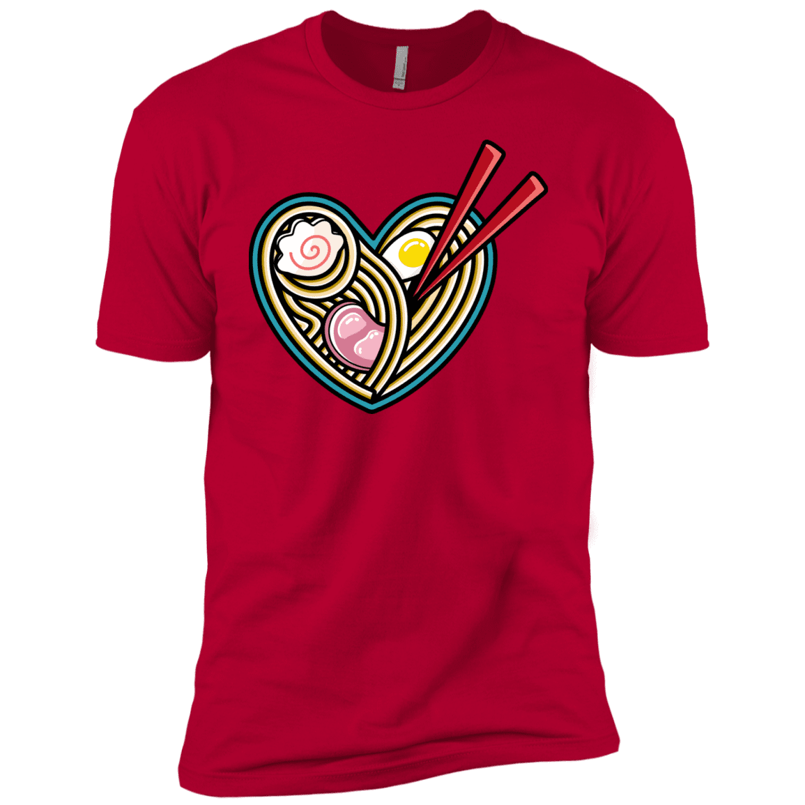 T-Shirts Red / YXS Love Ramen Boys Premium T-Shirt
