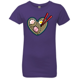 T-Shirts Purple Rush / YXS Love Ramen Girls Premium T-Shirt