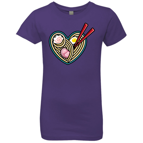 T-Shirts Purple Rush / YXS Love Ramen Girls Premium T-Shirt