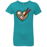 T-Shirts Tahiti Blue / YXS Love Ramen Girls Premium T-Shirt