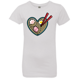 T-Shirts White / YXS Love Ramen Girls Premium T-Shirt