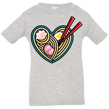 T-Shirts Heather Grey / 6 Months Love Ramen Infant Premium T-Shirt
