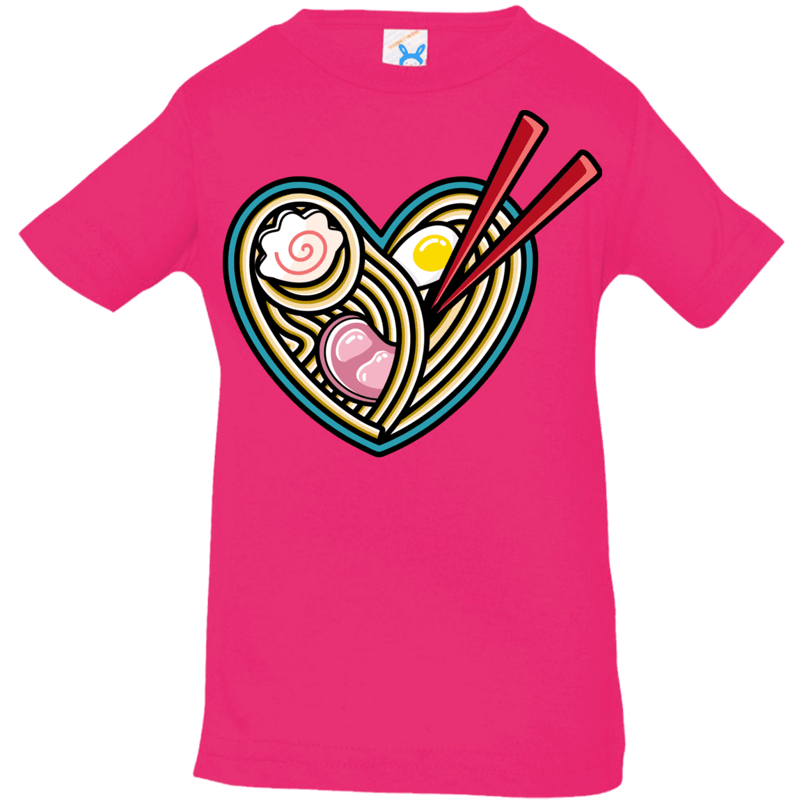 T-Shirts Hot Pink / 6 Months Love Ramen Infant Premium T-Shirt