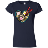 T-Shirts Navy / S Love Ramen Junior Slimmer-Fit T-Shirt