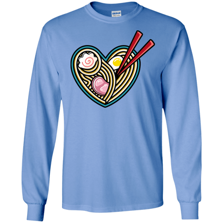 T-Shirts Carolina Blue / S Love Ramen Men's Long Sleeve T-Shirt