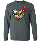 T-Shirts Dark Heather / S Love Ramen Men's Long Sleeve T-Shirt