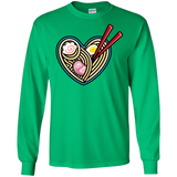 T-Shirts Irish Green / S Love Ramen Men's Long Sleeve T-Shirt