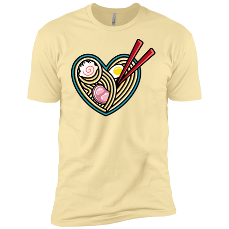 T-Shirts Banana Cream / X-Small Love Ramen Men's Premium T-Shirt