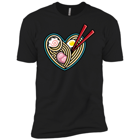 T-Shirts Black / X-Small Love Ramen Men's Premium T-Shirt