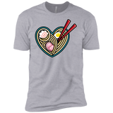 T-Shirts Heather Grey / X-Small Love Ramen Men's Premium T-Shirt