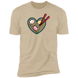T-Shirts Sand / S Love Ramen Men's Premium T-Shirt