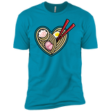T-Shirts Turquoise / X-Small Love Ramen Men's Premium T-Shirt