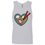 T-Shirts Heather Grey / S Love Ramen Men's Premium Tank Top