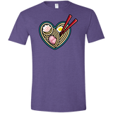 T-Shirts Heather Purple / S Love Ramen Men's Semi-Fitted Softstyle
