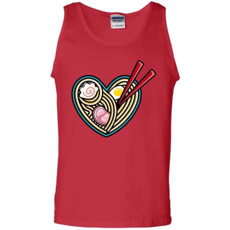 T-Shirts Red / S Love Ramen Men's Tank Top