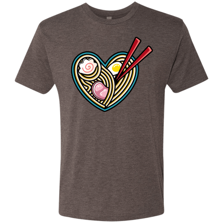 T-Shirts Macchiato / S Love Ramen Men's Triblend T-Shirt