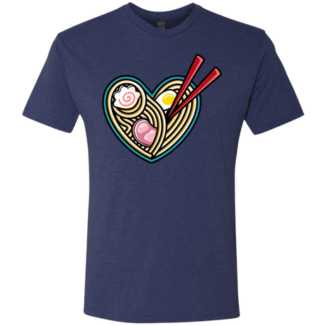 T-Shirts Vintage Navy / S Love Ramen Men's Triblend T-Shirt
