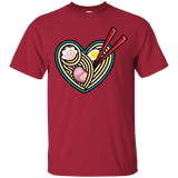 T-Shirts Cardinal / S Love Ramen T-Shirt