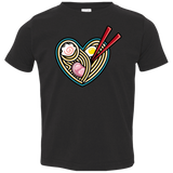 T-Shirts Black / 2T Love Ramen Toddler Premium T-Shirt