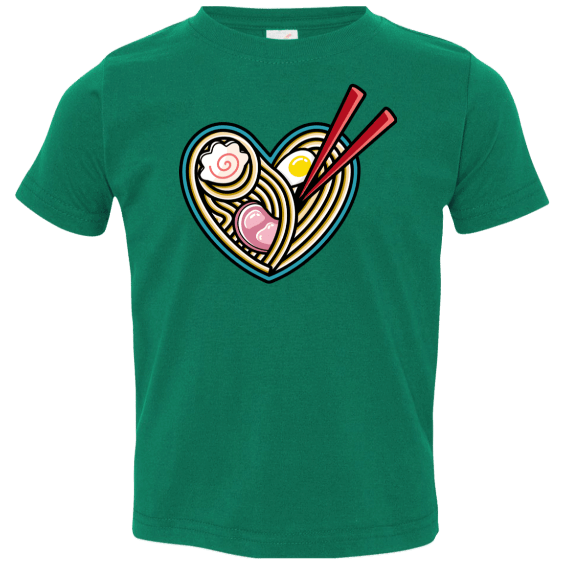 T-Shirts Kelly / 2T Love Ramen Toddler Premium T-Shirt