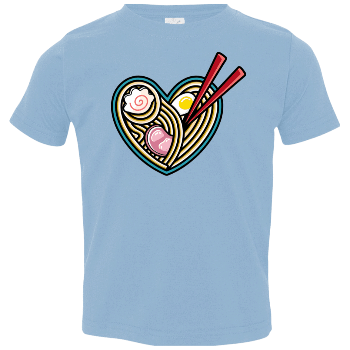 T-Shirts Light Blue / 2T Love Ramen Toddler Premium T-Shirt