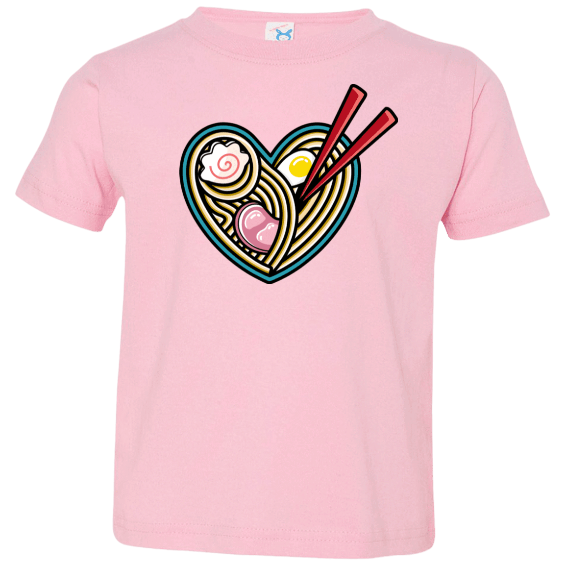 T-Shirts Pink / 2T Love Ramen Toddler Premium T-Shirt