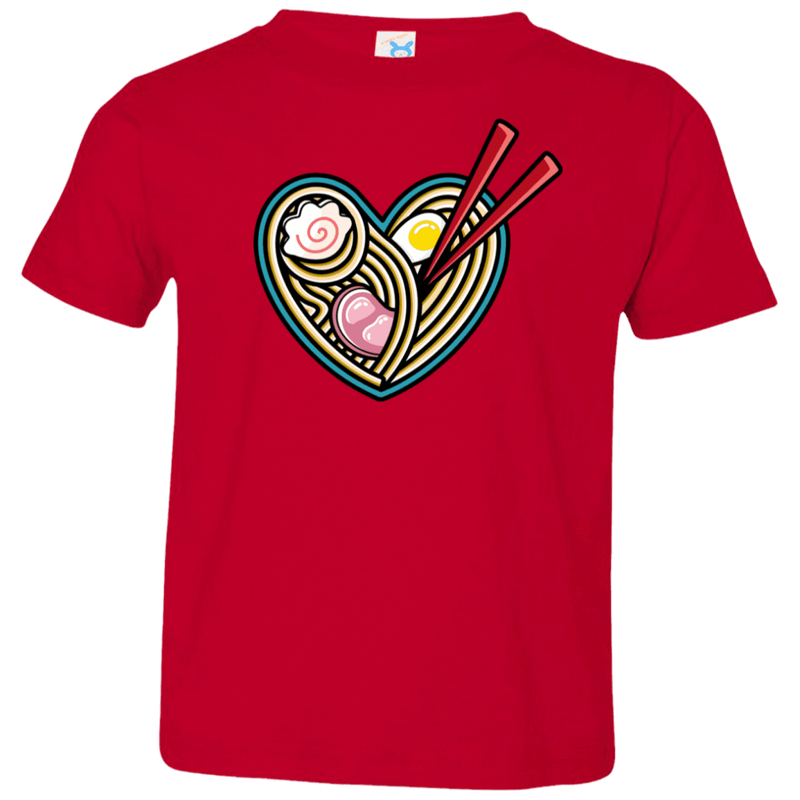 T-Shirts Red / 2T Love Ramen Toddler Premium T-Shirt