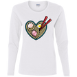 T-Shirts White / S Love Ramen Women's Long Sleeve T-Shirt