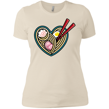 T-Shirts Ivory/ / X-Small Love Ramen Women's Premium T-Shirt
