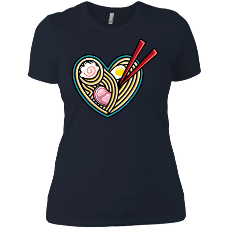 T-Shirts Midnight Navy / X-Small Love Ramen Women's Premium T-Shirt