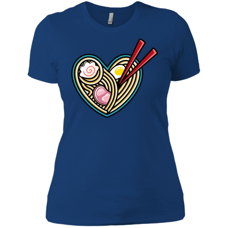 T-Shirts Royal / X-Small Love Ramen Women's Premium T-Shirt