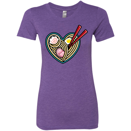 T-Shirts Purple Rush / S Love Ramen Women's Triblend T-Shirt