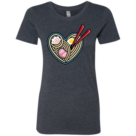 T-Shirts Vintage Navy / S Love Ramen Women's Triblend T-Shirt