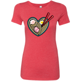 T-Shirts Vintage Red / S Love Ramen Women's Triblend T-Shirt