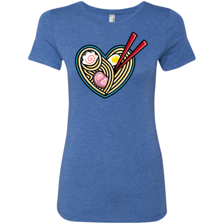 T-Shirts Vintage Royal / S Love Ramen Women's Triblend T-Shirt