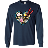 T-Shirts Navy / YS Love Ramen Youth Long Sleeve T-Shirt