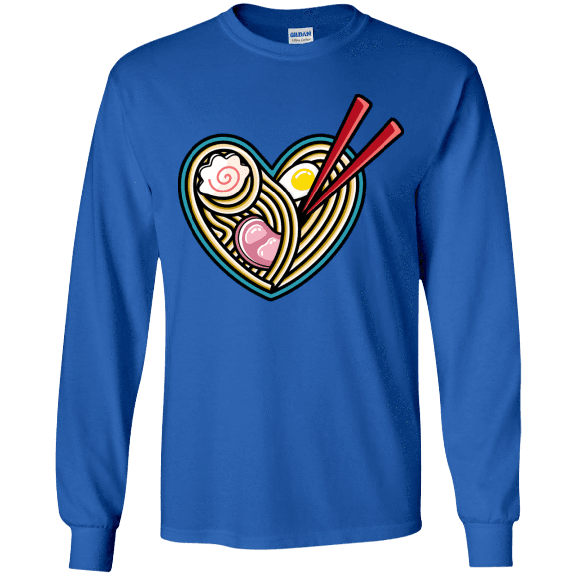 T-Shirts Royal / YS Love Ramen Youth Long Sleeve T-Shirt