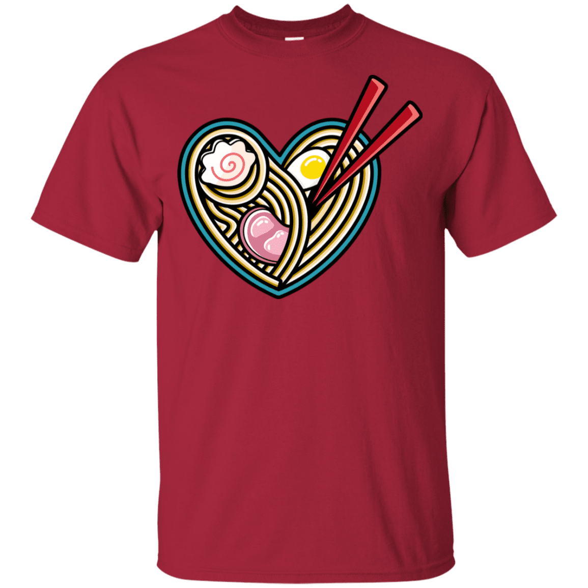 T-Shirts Cardinal / YXS Love Ramen Youth T-Shirt