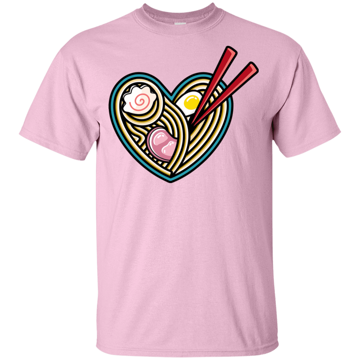 T-Shirts Light Pink / YXS Love Ramen Youth T-Shirt