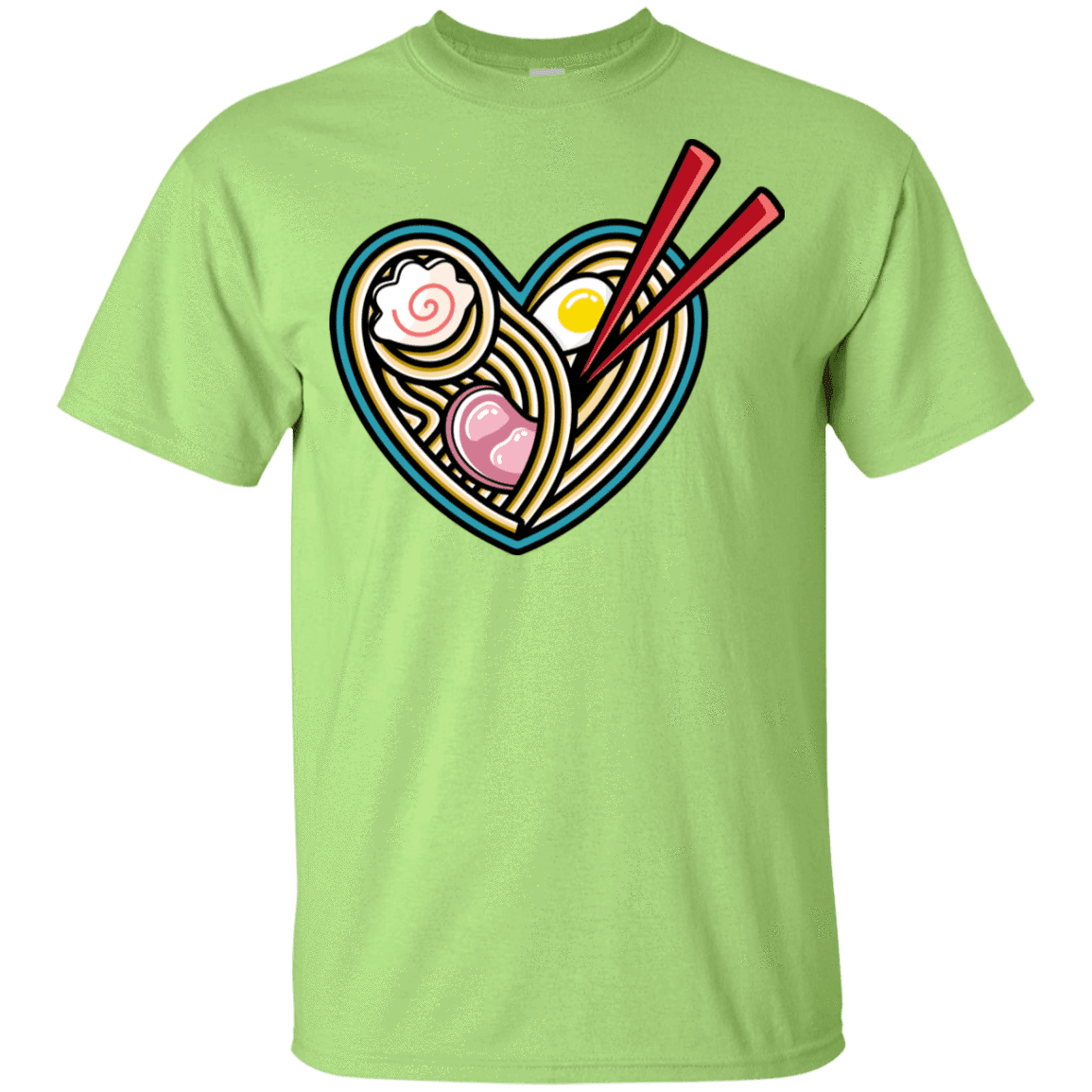 T-Shirts Mint Green / YXS Love Ramen Youth T-Shirt