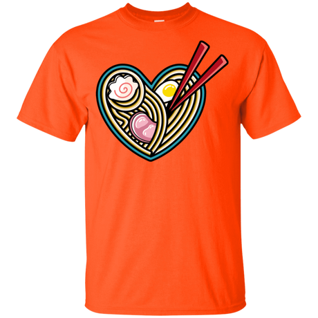 T-Shirts Orange / YXS Love Ramen Youth T-Shirt