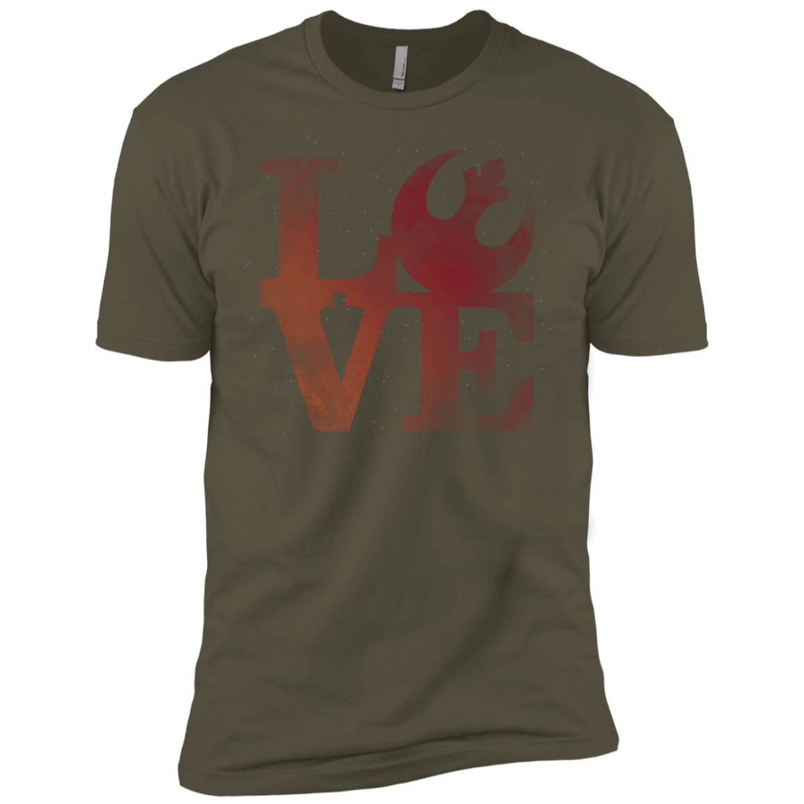 T-Shirts Military Green / X-Small LOVE Rebel Men's Premium T-Shirt