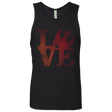 T-Shirts Black / Small LOVE Rebel Men's Premium Tank Top