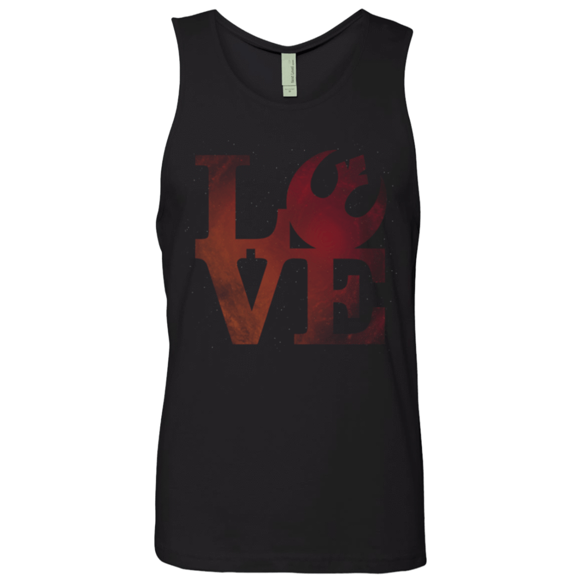 T-Shirts Black / Small LOVE Rebel Men's Premium Tank Top