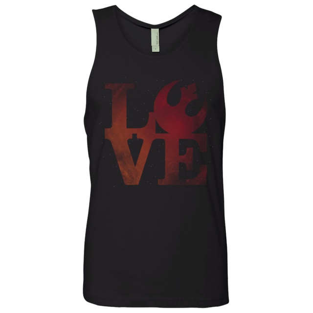 T-Shirts Black / Small LOVE Rebel Men's Premium Tank Top
