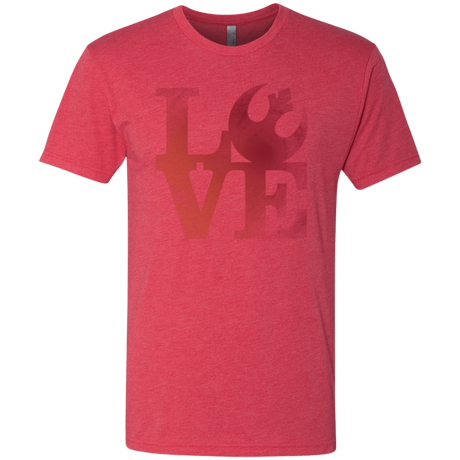 T-Shirts Vintage Red / Small LOVE Rebel Men's Triblend T-Shirt