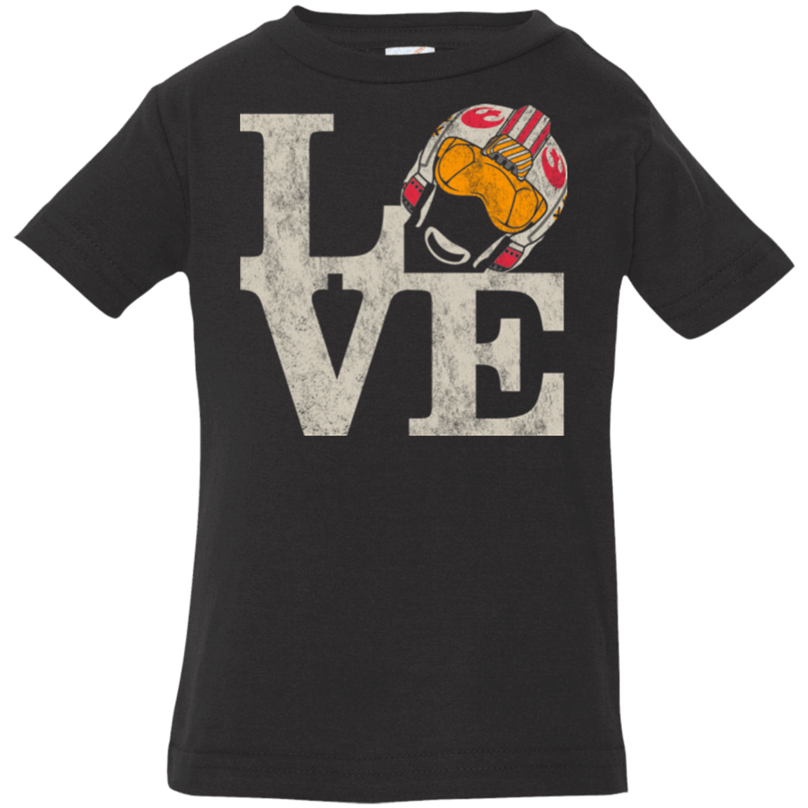 T-Shirts Black / 6 Months LOVE Rebel Pilot Infant Premium T-Shirt