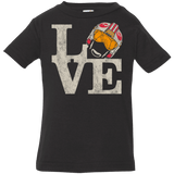 T-Shirts Black / 6 Months LOVE Rebel Pilot Infant Premium T-Shirt