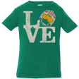 T-Shirts Kelly / 6 Months LOVE Rebel Pilot Infant Premium T-Shirt
